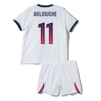 Paris Saint-Germain Maghnes Akliouche #11 Bortatröja Barn 2026-27 Kortärmad (+ Korta byxor)